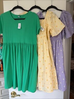 Old Navy Dresses Set of 3 All NWT!
